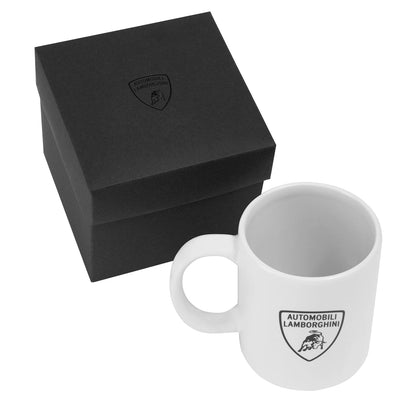 Lamborghini Crest Mug White