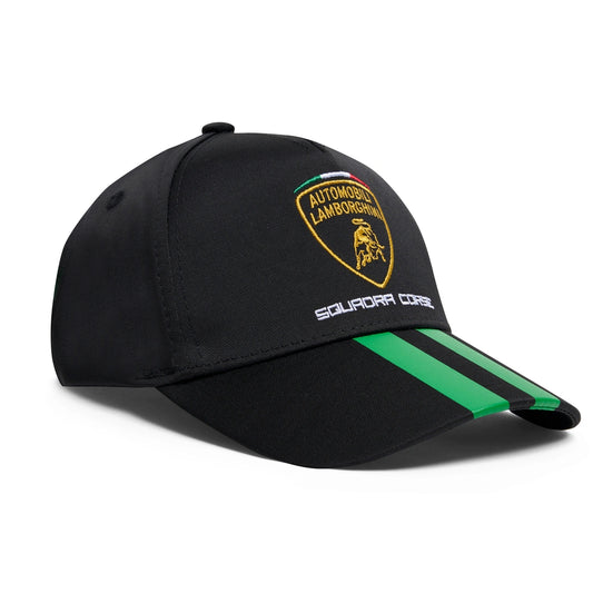 Lamborghini 2023 Squadra Corse Unisex Cap Black