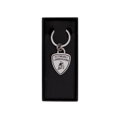 Lamborghini Keyring with Silver Shield