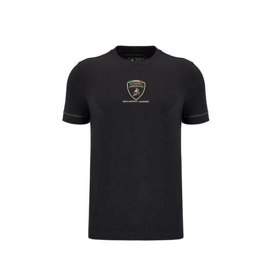 Lamborghini 2024 Squadra Corse Men T-Shirt Black