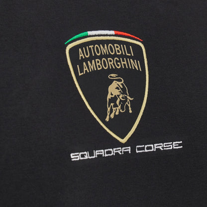 Lamborghini Squadra Corse Men T-Shirt Black