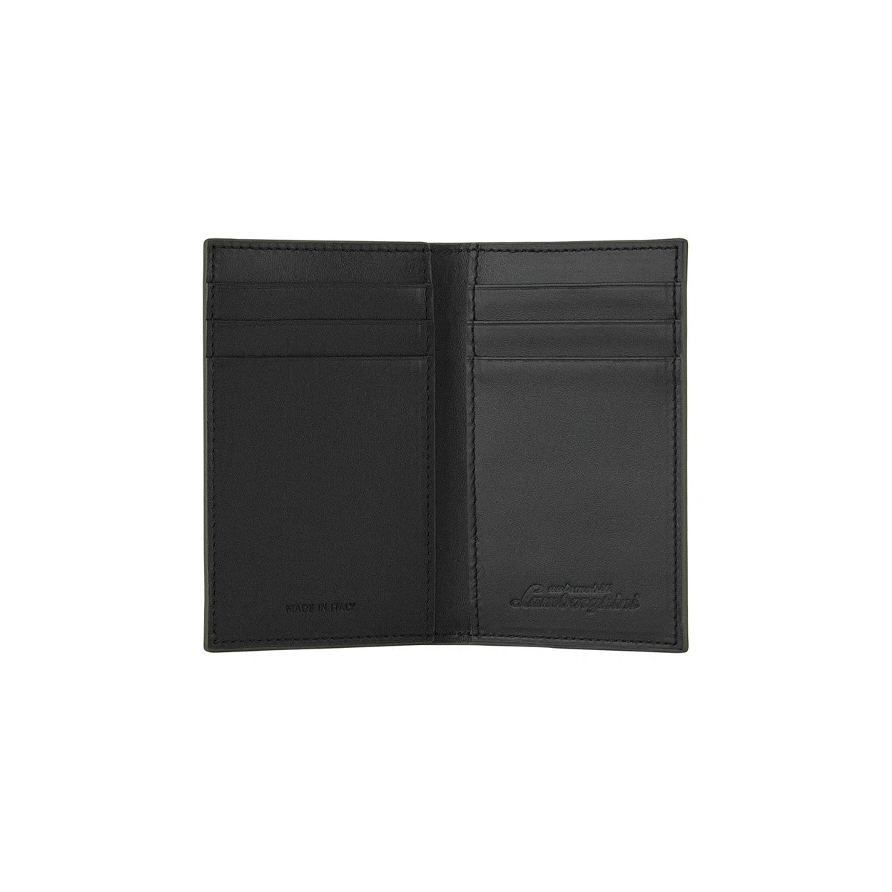 Lamborghini Card Holder Black / Army Green