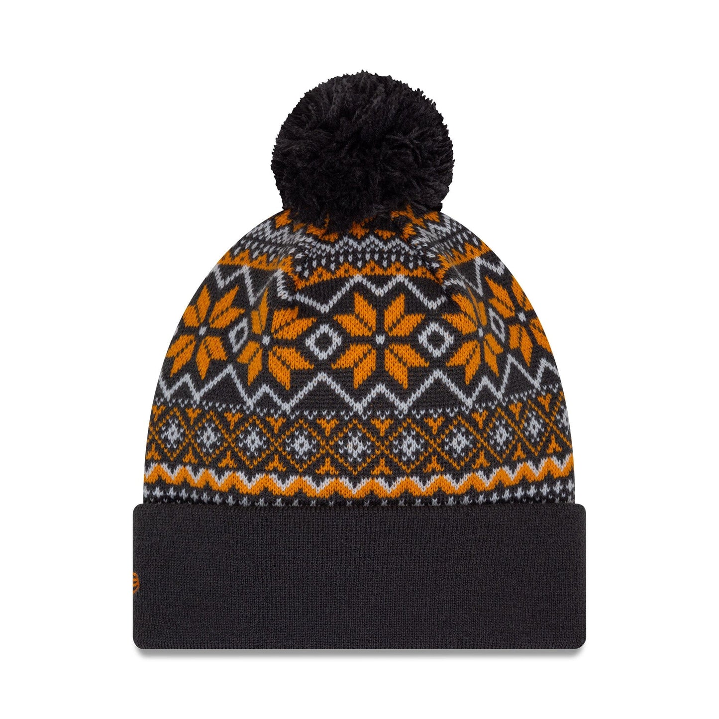 McLaren F1 New Era Limited Edition Holiday Cuff Bobble Beanie - Anthracite