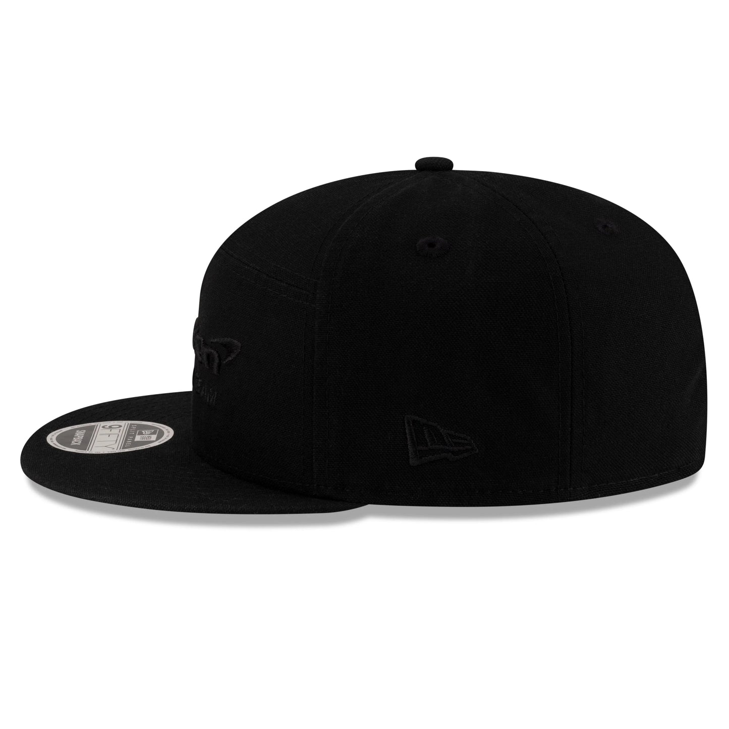 McLaren F1 New Era 9Fifty Split Panel Flat Brim Hat Black