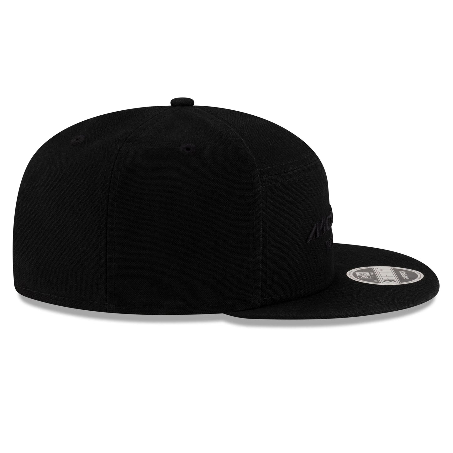 McLaren F1 New Era 9Fifty Split Panel Flat Brim Hat Black