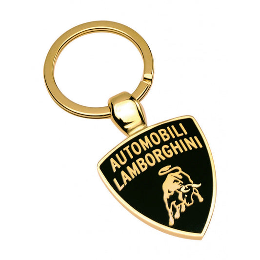 Lamborghini Gold Shield Keyring