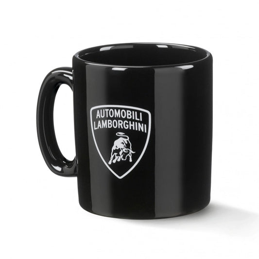 Lamborghini Crest Mug Black