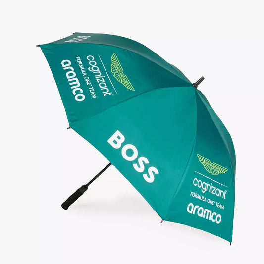 Aston Martin Cognizant F1 2023 Team Golf Umbrella - Green