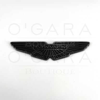 Aston Martin DB11 DBS FRONT / REAR Badge BLACK CHROME