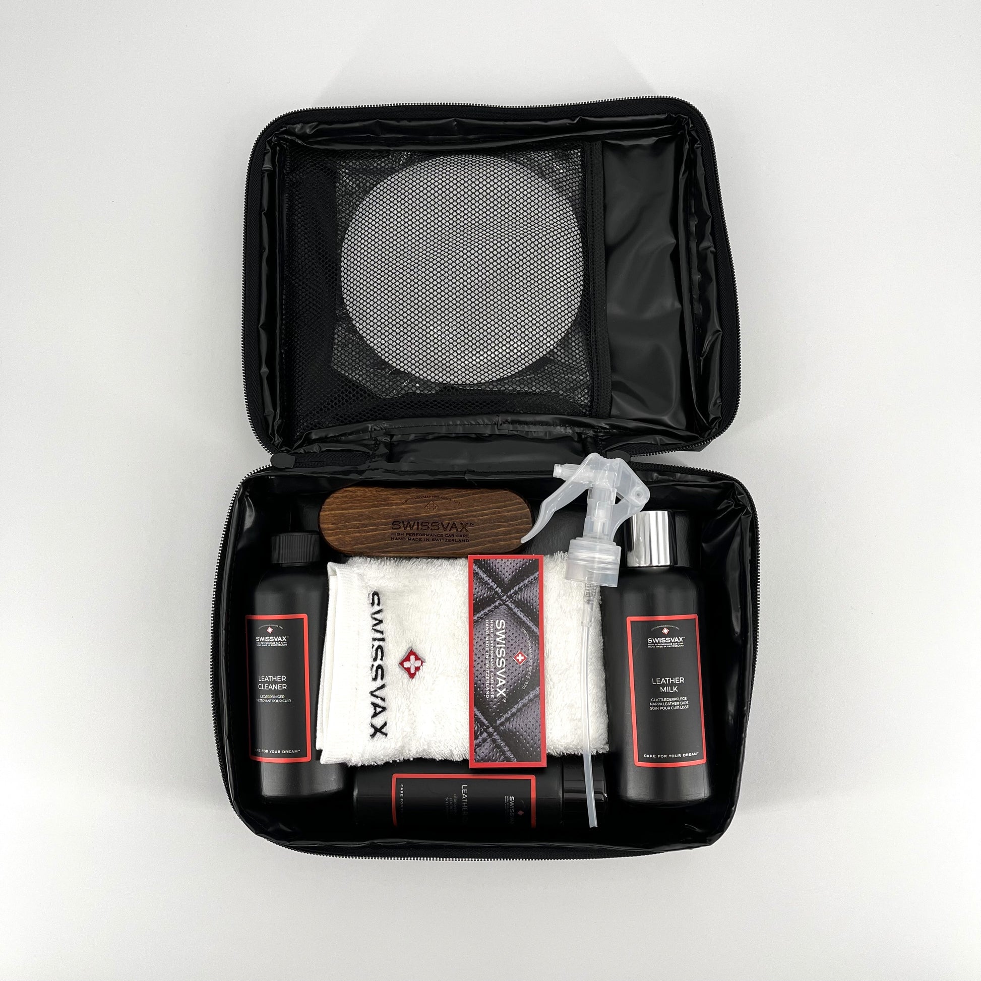 709027 Aston Martin Leather Care Kit Protection Kit Car Care Vehicle Accessory Accessories Detail Detailing Essential Essentials Travel Maintenance Storage