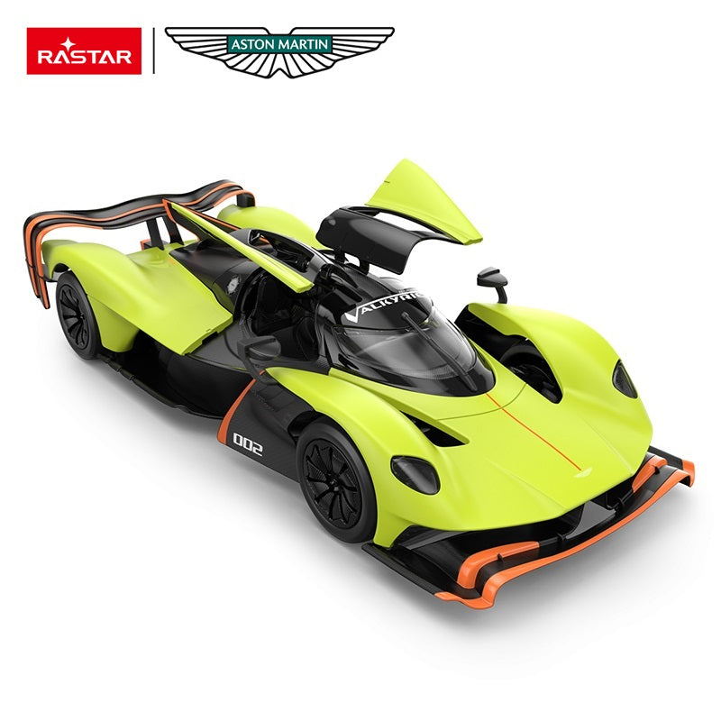 1:12 RC Aston Martin Valkyrie Formula 1 F1 British Racing Green Lime Supercar Radio Controlled Rastar Toy Car Kids Children