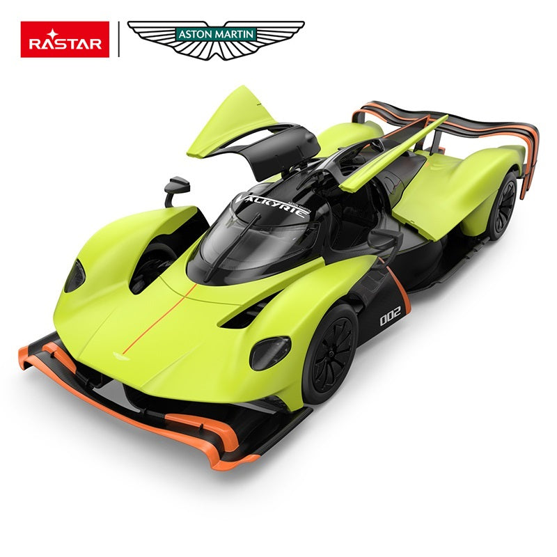 1:12 RC Aston Martin Valkyrie Formula 1 F1 British Racing Green Lime Supercar Radio Controlled Rastar Toy Car Kids Children