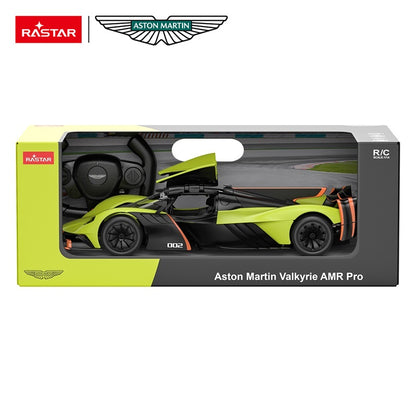 1:12 RC Aston Martin Valkyrie Formula 1 F1 British Racing Green Lime Supercar Radio Controlled Rastar Toy Car Kids Children