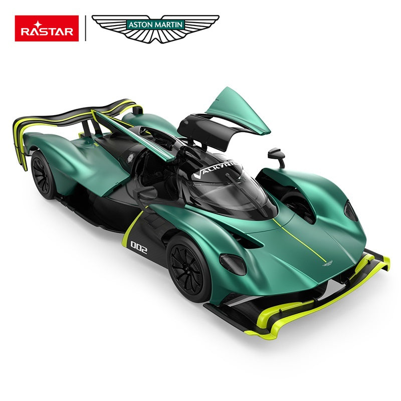 1:12 RC Aston Martin Valkyrie Formula 1 F1 British Racing Green Lime Supercar Radio Controlled Rastar Toy Car Kids Children