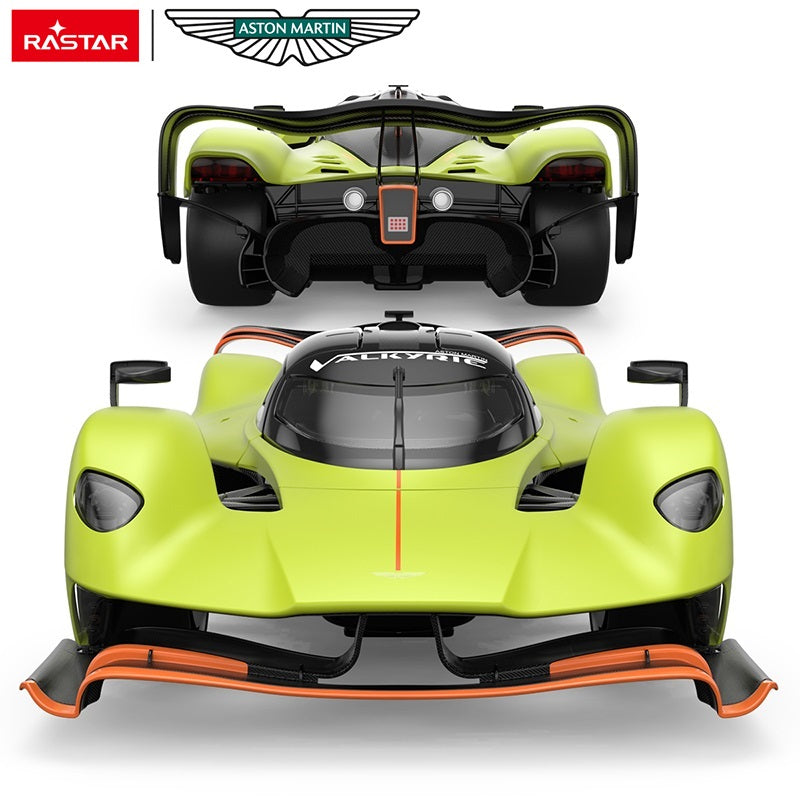 1:12 RC Aston Martin Valkyrie Formula 1 F1 British Racing Green Lime Supercar Radio Controlled Rastar Toy Car Kids Children