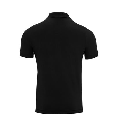 Bentley Men's Cotton Polo Shirt Black