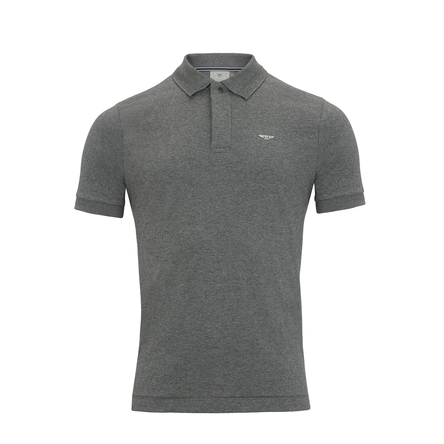 Bentley Men's Cotton Polo Shirt Grey