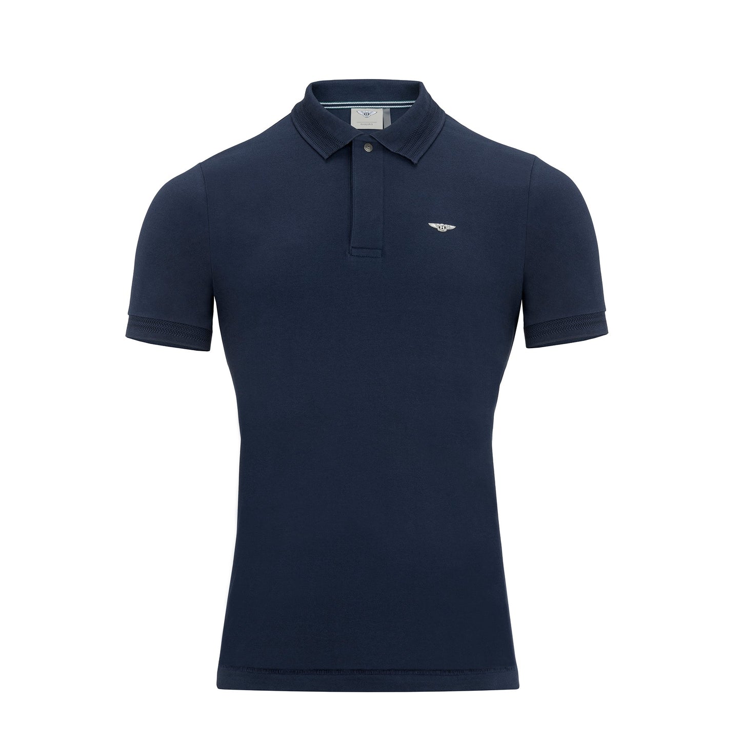 Bentley Men's Cotton Polo Shirt Navy