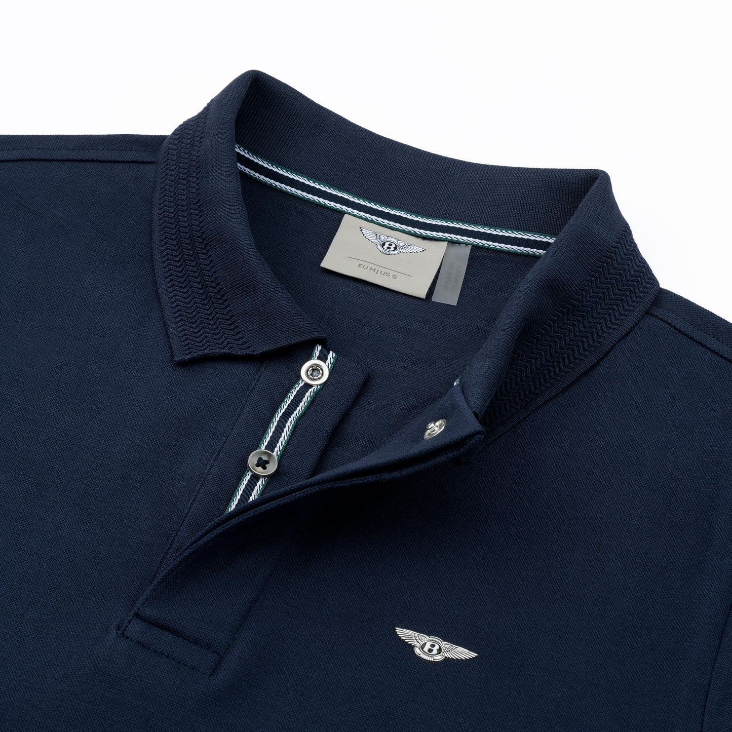 Bentley Men's Cotton Polo Shirt Navy