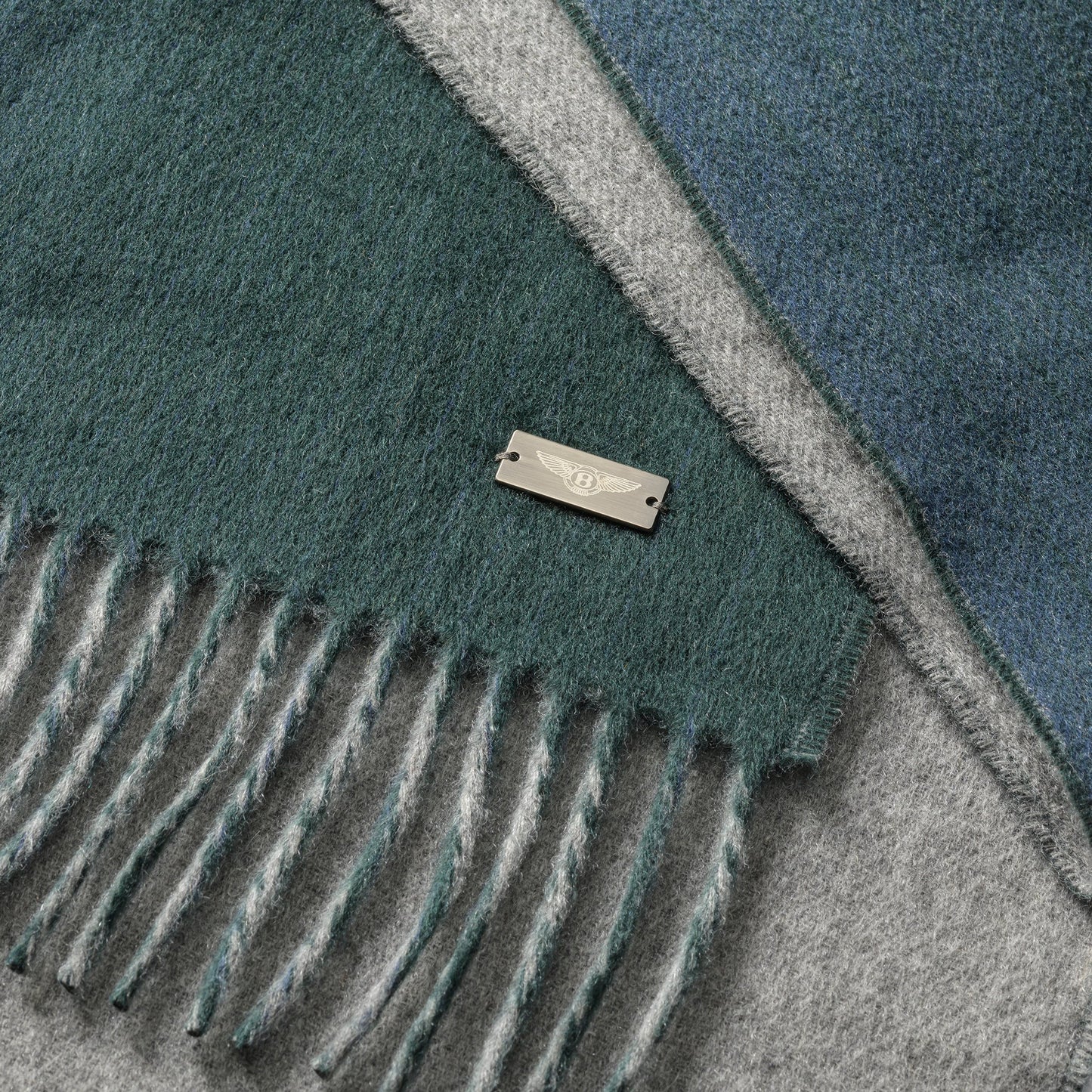 Bentley Cashmere Green Scarf