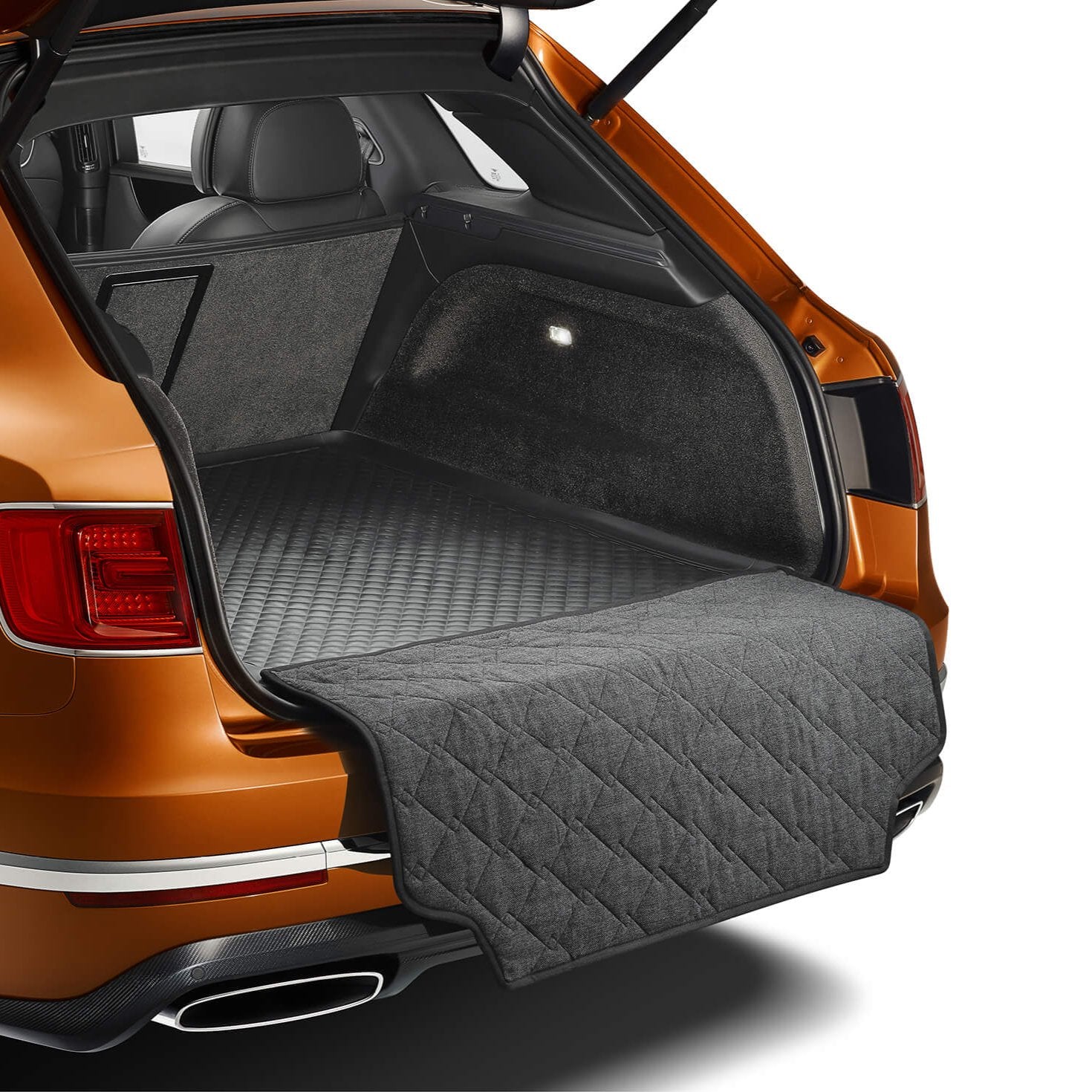 36A061210D - 36A061210E OEM OE Genuine Bentley Bentayga Boot Mat Rear Bumper Protector Protection Care Vehicle Accessory Accessories Essential Essentials