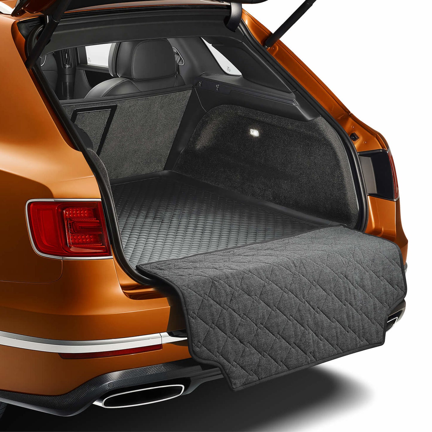 36A061210D - 36A061210E OEM OE Genuine Bentley Bentayga Boot Mat Rear Bumper Protector Protection Care Vehicle Accessory Accessories Essential Essentials
