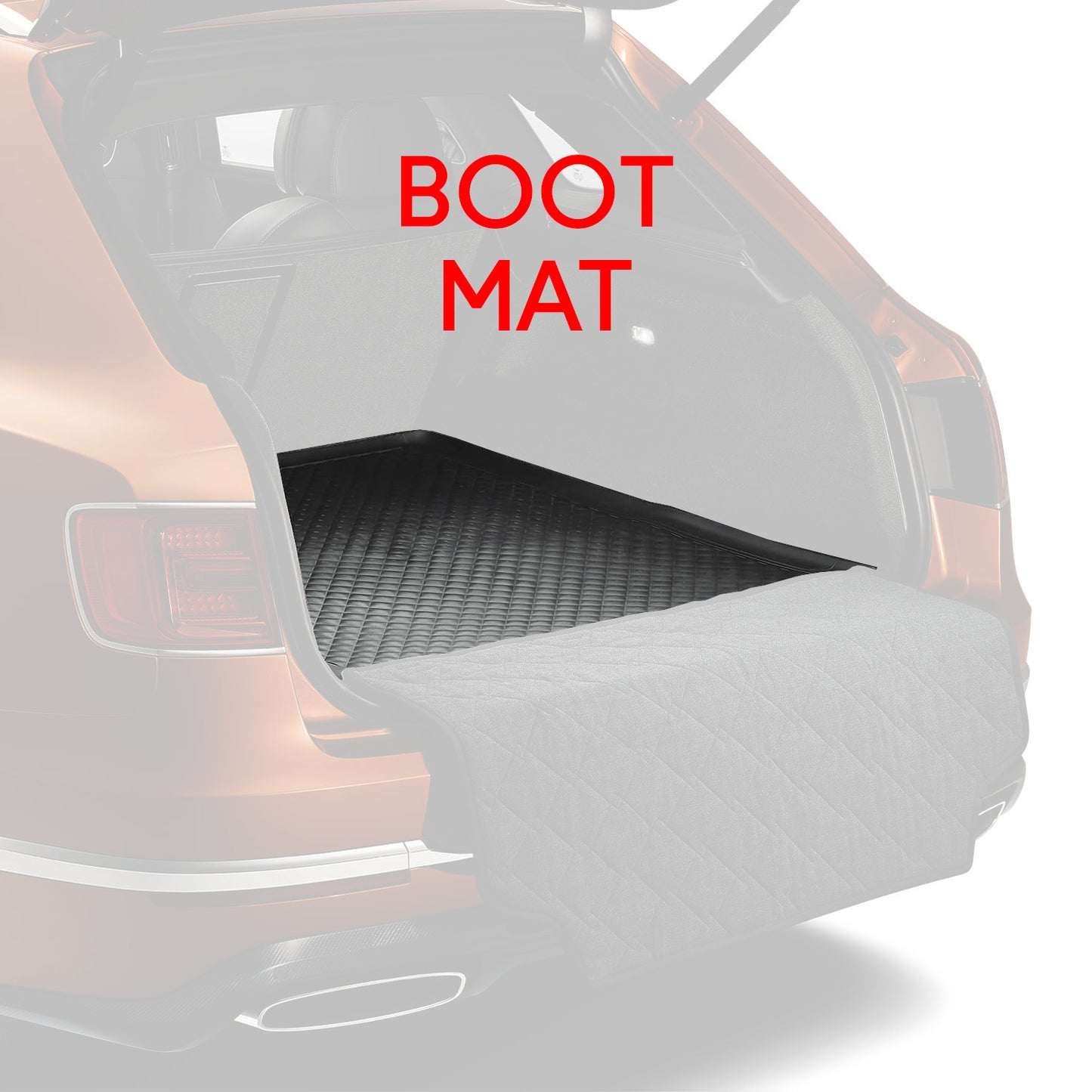 36A061210D - 36A061210E OEM OE Genuine Bentley Bentayga Boot Mat Rear Bumper Protector Protection Care Vehicle Accessory Accessories Essential Essentials