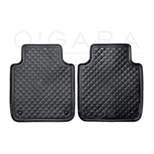 36A862451A OEM OE Genuine Bentley Bentayga EWB Extended Wheel Base All Weather Season Front Rear Mats Interior Interiors Car Care Vehicle Accessory Accessories Essential Essentials Travel Maintenance Storage O'Gara Boutique Ogara Beverly Hills