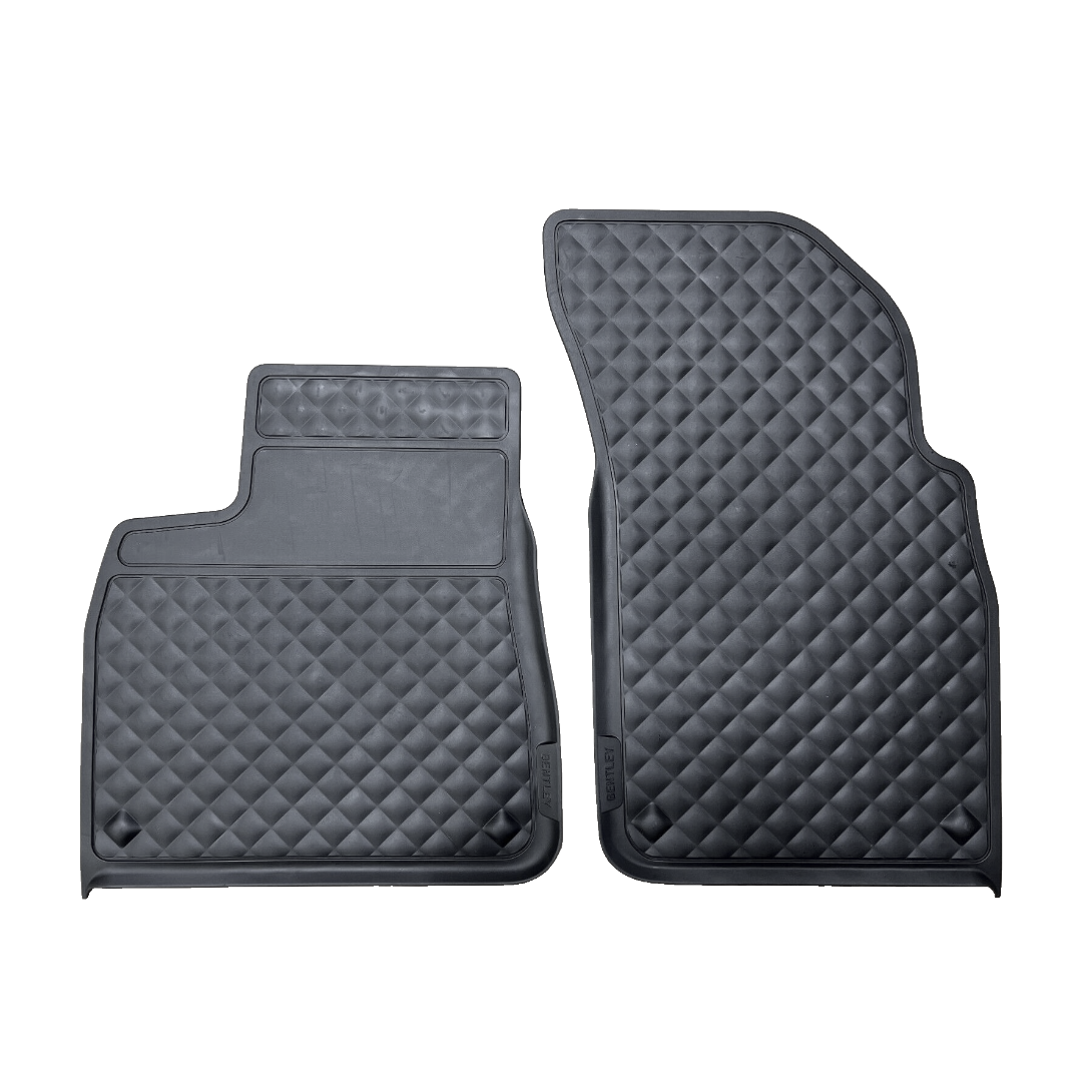 36B862435 OEM OE Genuine Bentley Bentayga SWB EWB Short Extended Wheel Base All Weather Season Front Floor Mats Interior Interiors Car Care Vehicle Accessory Accessories Essential Essentials Travel Maintenance Storage