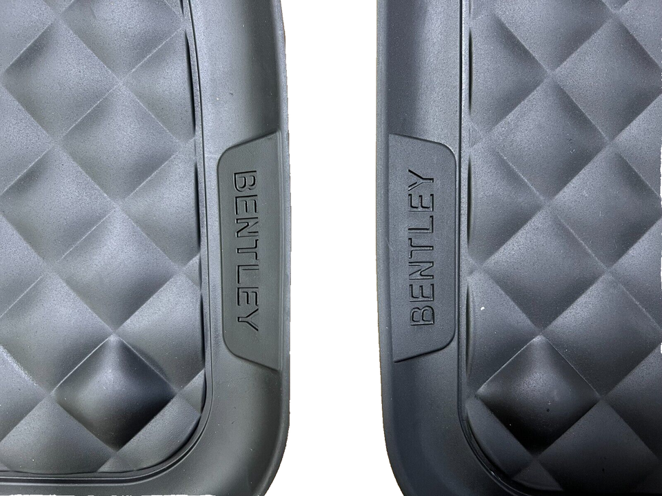 36B862435 OEM OE Genuine Bentley Bentayga SWB EWB Short Extended Wheel Base All Weather Season Front Floor Mats Interior Interiors Car Care Vehicle Accessory Accessories Essential Essentials Travel Maintenance Storage