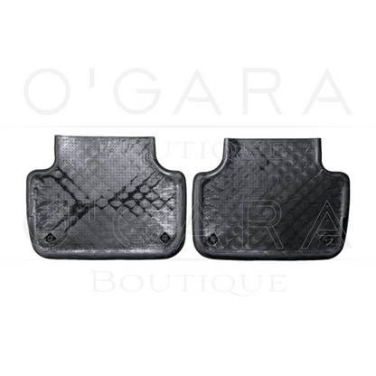 36A862451 OEM OE Genuine Bentley Bentayga SWB Short Wheel Base All Weather Season Rear Floor Mats Interior Interiors Car Care Vehicle Accessory Accessories Essential Essentials Travel Maintenance Storage