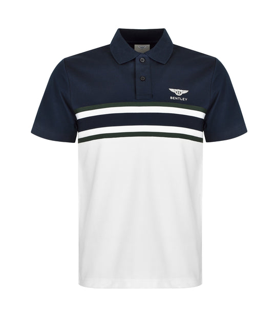 Bentley Men's Chest Stripe Polo Shirt