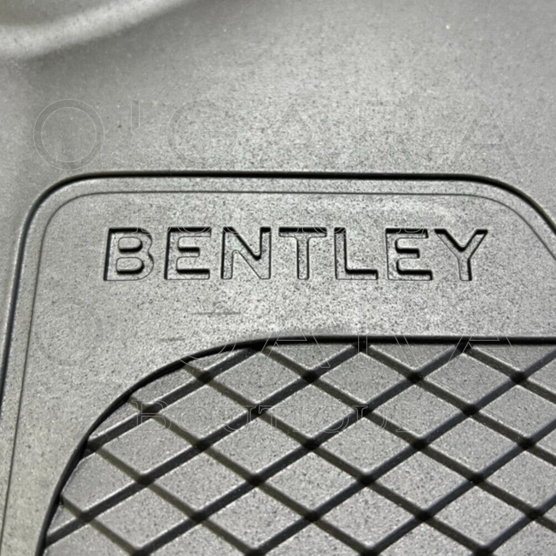 3SE862451 Bentley Flying Spur OEM OE Genuine All Weather Season Front Rear Mats Interior Interiors Car Care Vehicle Accessory Accessories Essential Essentials Travel Maintenance Storage