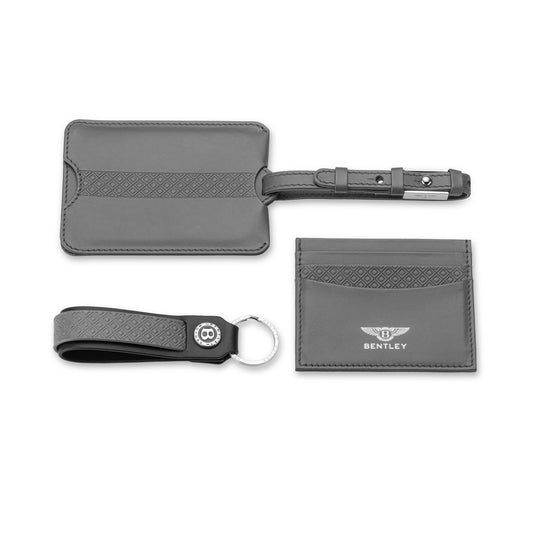 Bentley Loop Keyring Travel Gift Set - Gray