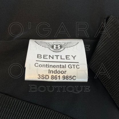 3SD861985C Bentley New Continental GT Coupe GTC Convertible INDOOR Car Cover Black Premium Care OEM OE GENUINE Vehicle Accessory Accessories Essential Essentials Travel Maintenance Storage Park Parking Weather Proof