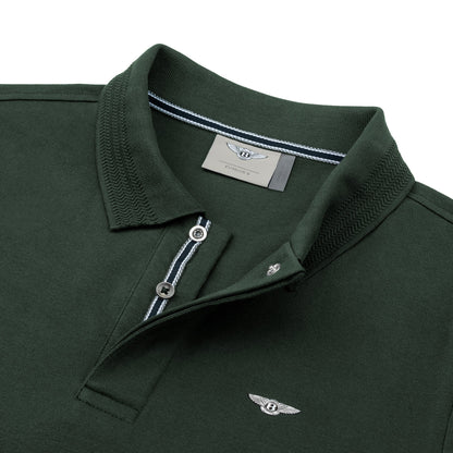 Bentley Men's Cotton Polo Shirt Green