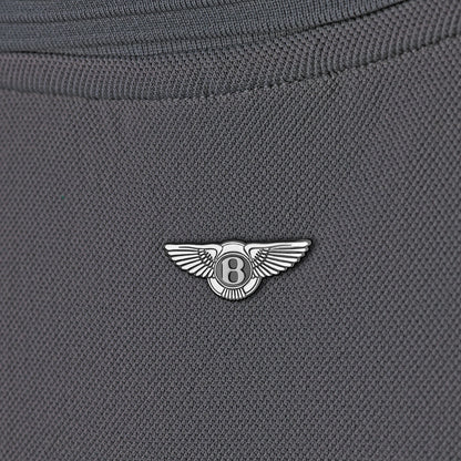 Bentley Men's Soft Touch Logo Polo Shirt Gray