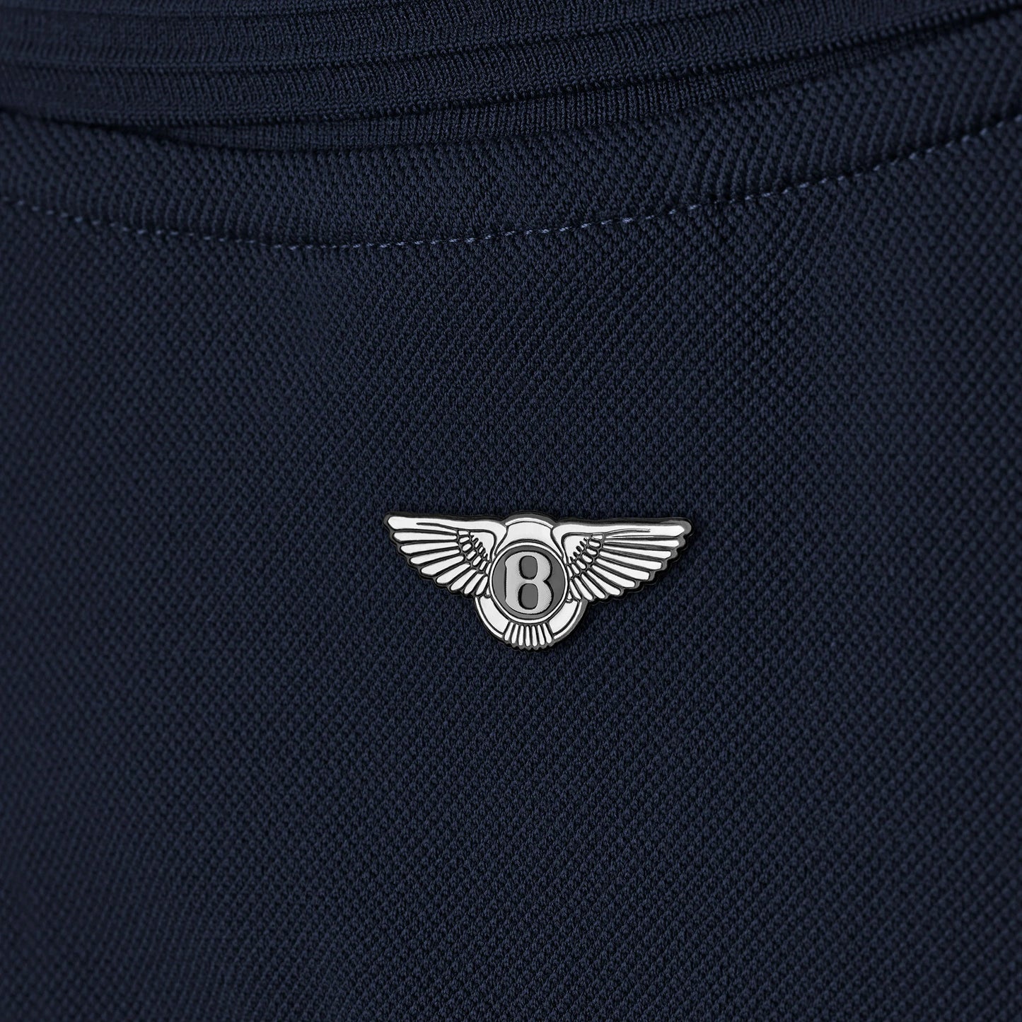 Bentley Men's Soft Touch Logo Polo Shirt Navy