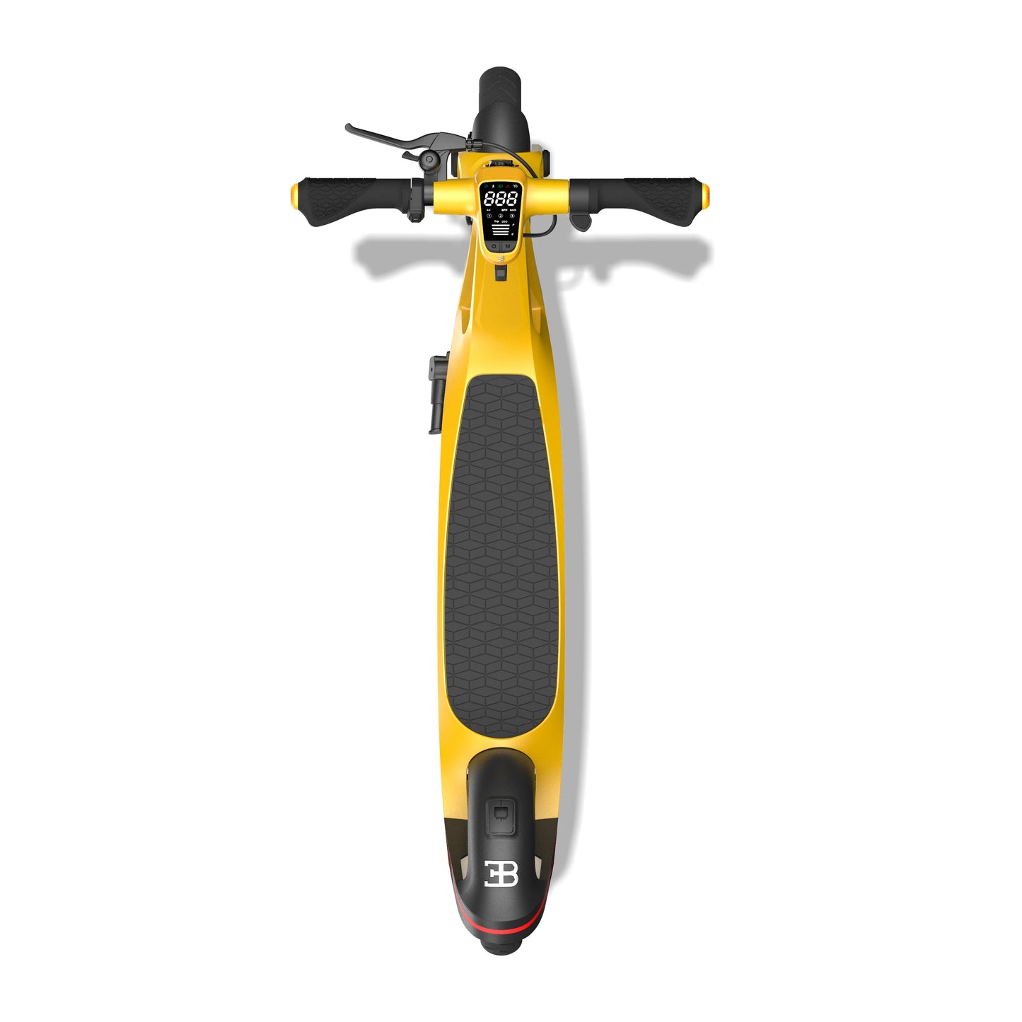 Bugatti 9" PRO Electric Foldable Scooter YELLOW