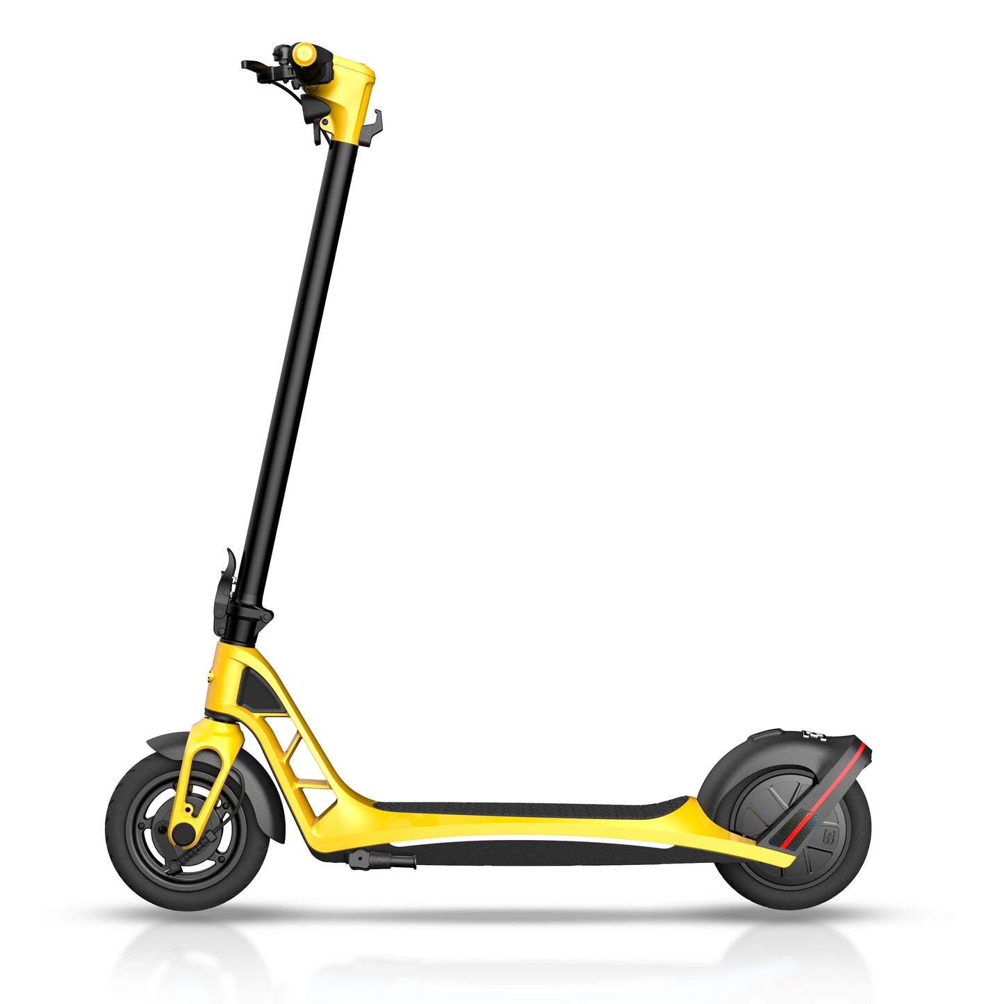 Bugatti 9" PRO Electric Foldable Scooter YELLOW