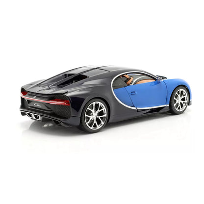 1:18 Bugatti Chiron Blue Diecast by BBurago