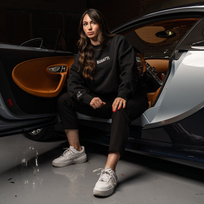 Bugatti Identity Capsule 2024 Abstract Sweatshirt Black