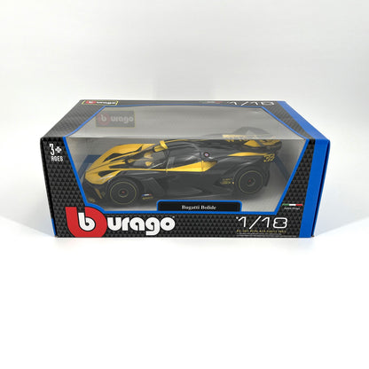 1:18 1/18 Bugatti Bolide Diecast by Maisto BBurago Special Edition Racing Track Hypercar Supercar Toy Car Kids Children