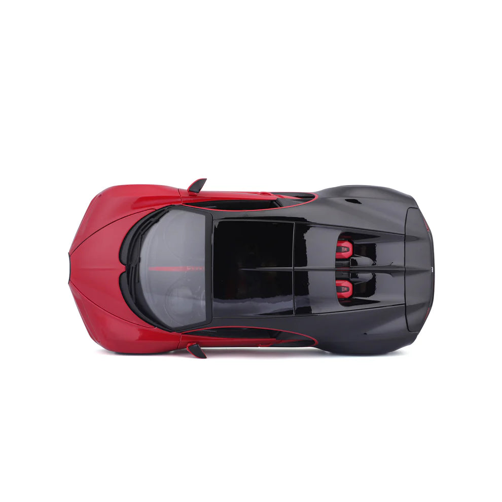 1:18 Bugatti Chiron Sport Red Diecast by BBurago