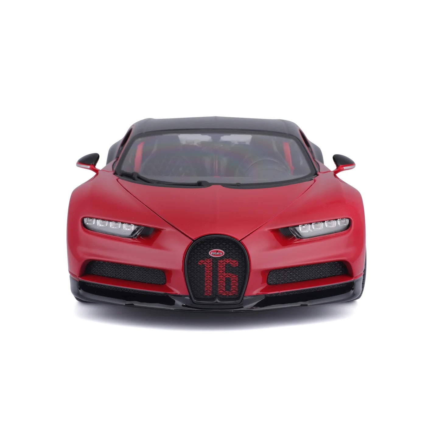 1:18 Bugatti Chiron Sport Red Diecast by BBurago