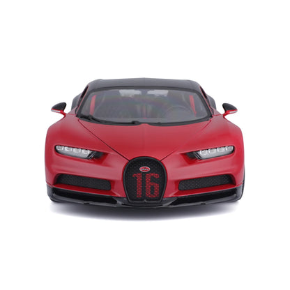 1:18 Bugatti Chiron Sport Red Diecast by BBurago