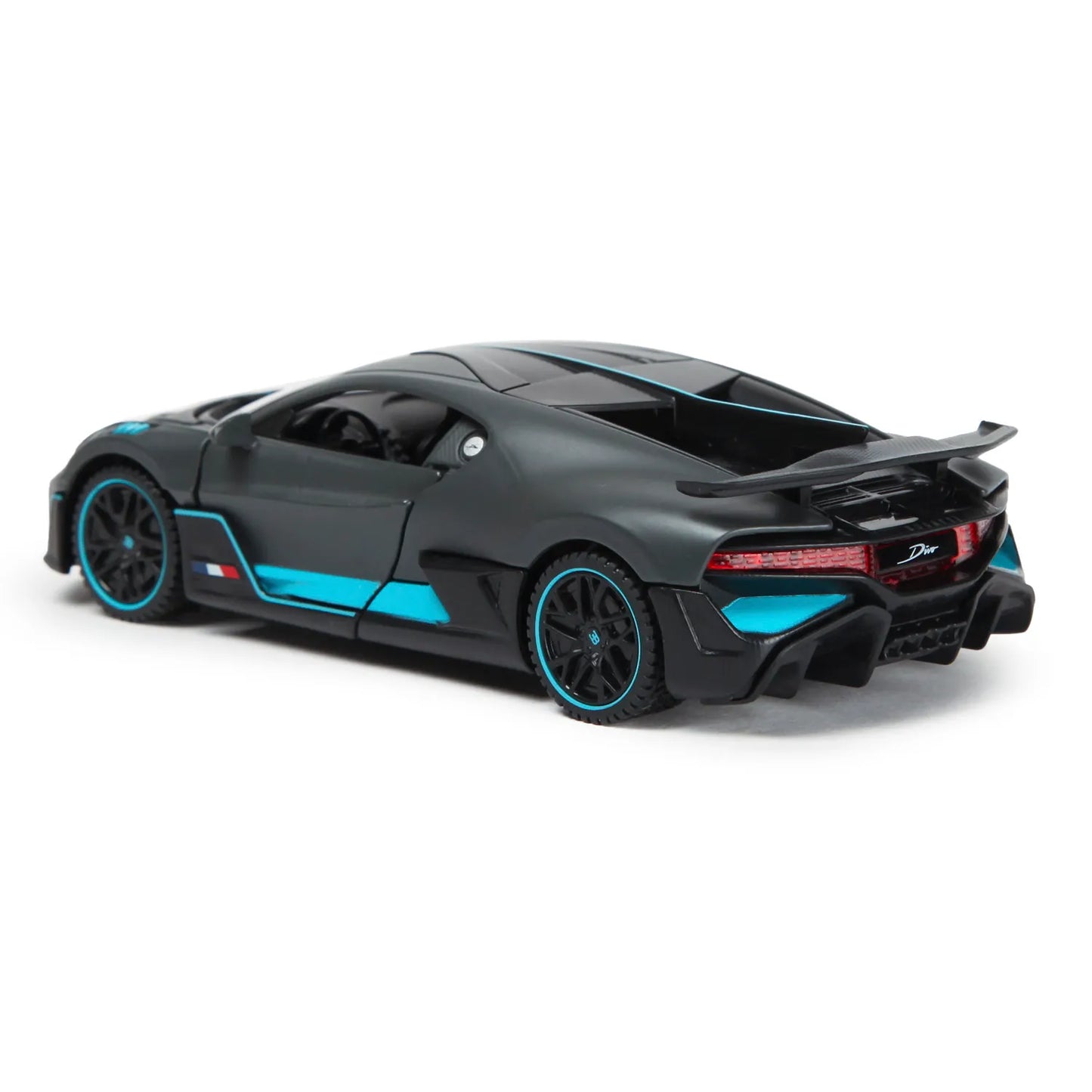 1:32 1/32 Scale Diecast Die Cast Bugatti Divo Grey Gray Rastar Special Edition Racing Track Hypercar Supercar Toy Car Kids Children Collectible Collectibles