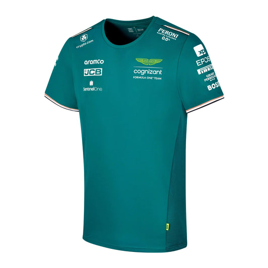 Aston Martin Cognizant F1 Men's 2023 Team T-Shirt Green