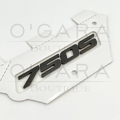 McLaren 750S Stealth Side Skirt Badge Emblem