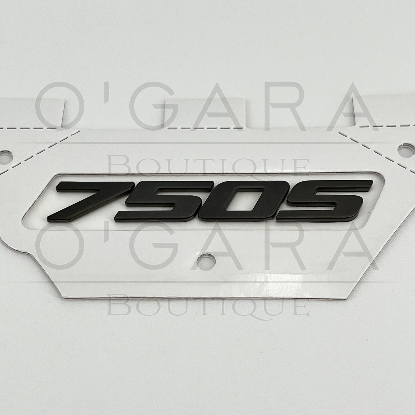 McLaren 750S Stealth Side Skirt Badge Emblem